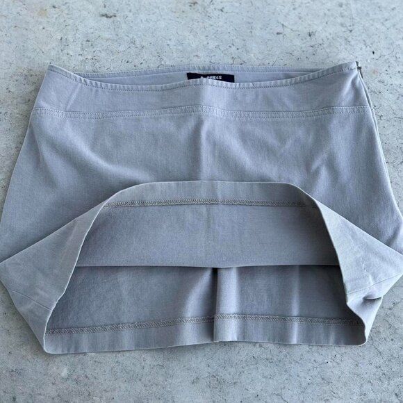 VIntage Express Mini Skirt Y2K 90s Skirt Women's 8 - Picture 4 of 7